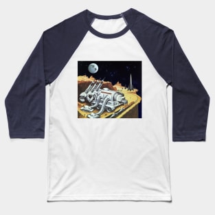 Vintage Science Fiction Baseball T-Shirt